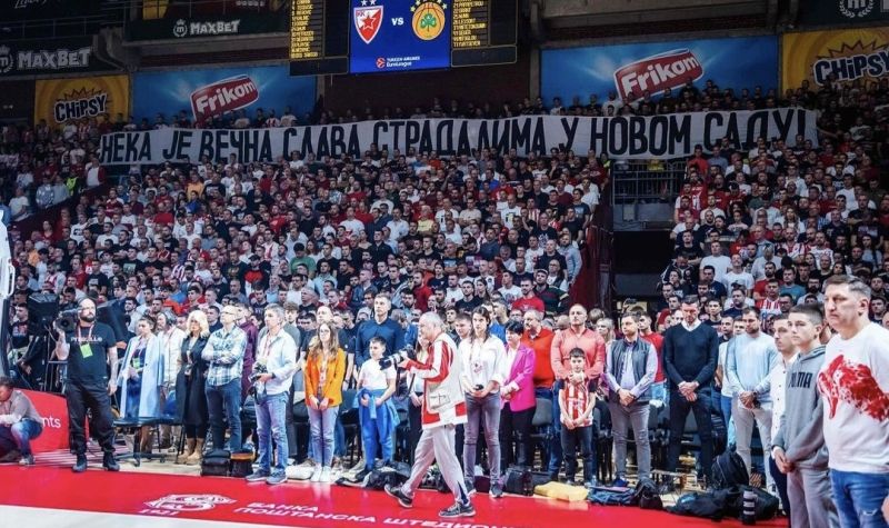 Evroliga novčano kaznila Crvenu zvezdu