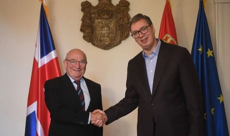 Predsednik Vučić se sastao sa Pičom: „Razgovarali smo o situaciji na KiM"