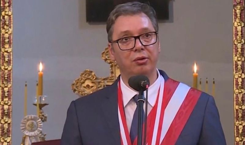 U Mađarskoj predsedniku Vučiću uručen ORDEN BUDIMSKE EPARHIJE