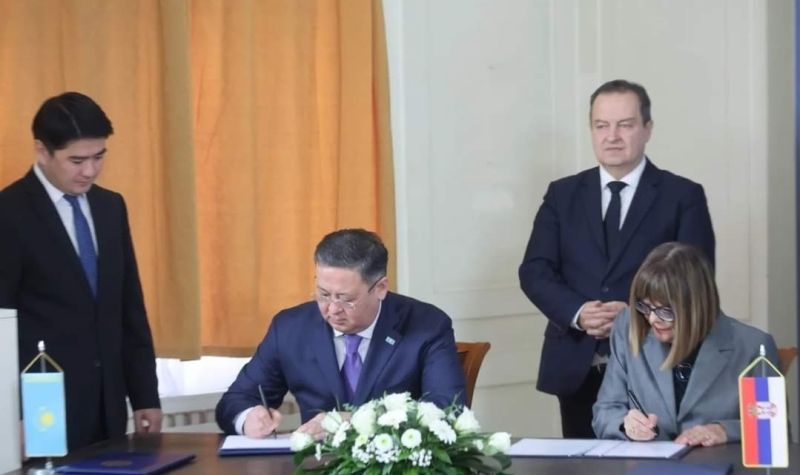 Potpisani Memorandumi o razumevanju u oblasti kulture i sporta između Srbije i Kazahstana
