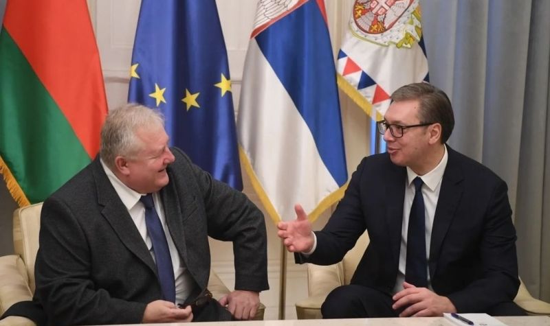 Predsednik Vučić primio ambasadora Belorusije u OPROŠTAJNU posetu