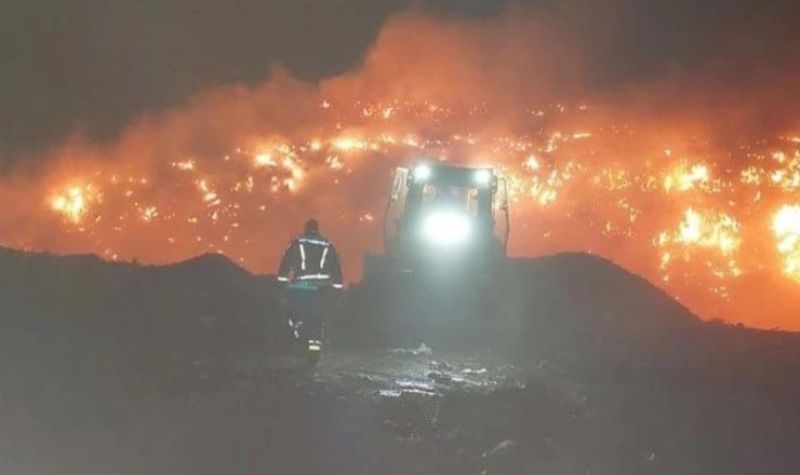 BORBA sa vatrenom stihijom: Ogroman POŽAR guta deponiju u Kikindi