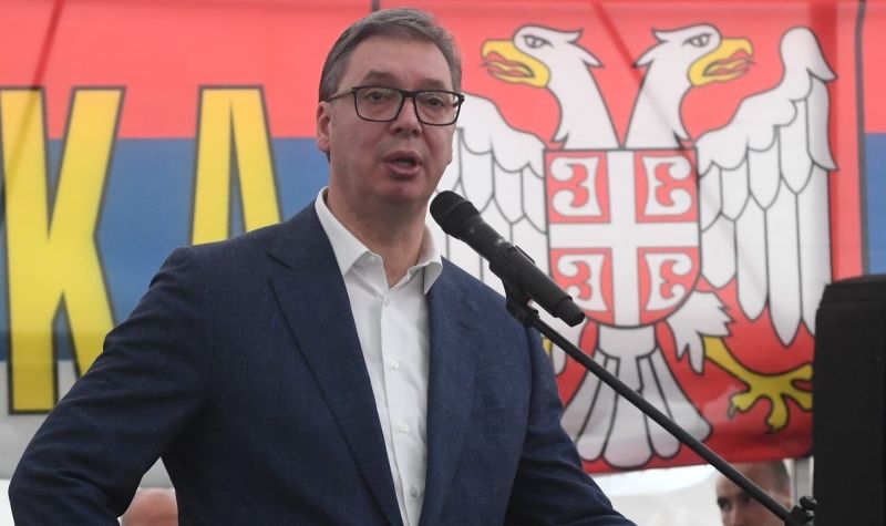 Predsednik Vučić na promociji najmlađih oficira VS