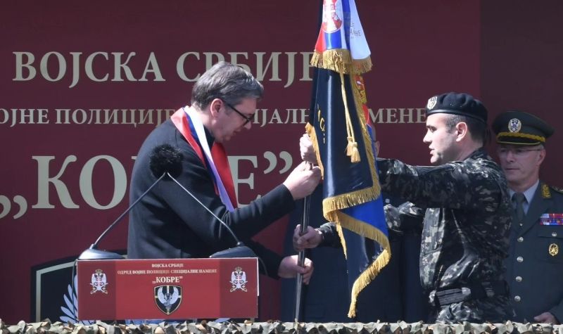 Vučić prisustvovao svečanosti povodom dana odreda "Kobre"