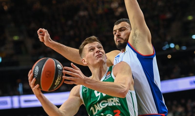 Žalgiris oslabljen protiv Zvezde