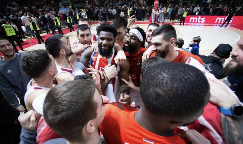 CRVENA ZVEZDA nastavlja sa pobedničkim nizom. U Beogradu pao i Žalgiris