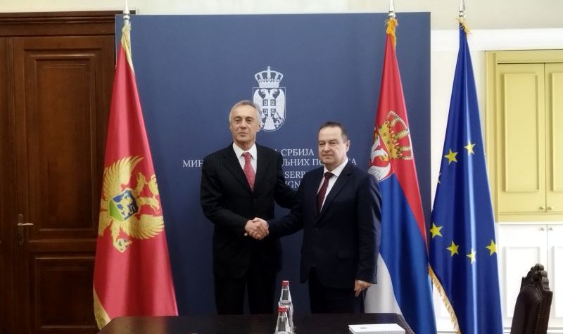 Dodatno unaprediti bilateralne odnose Srbije i Crne Gore