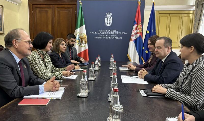Dačić: "Srbija i Meksiko opredeljeni za jačanje sveukupnih odnosa"