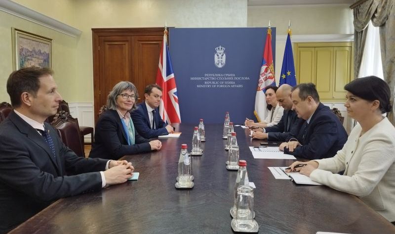Unapređenje političkog dijaloga i sveukupne saradnje Srbije i UK