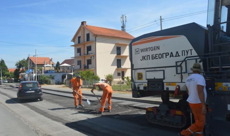 Sanacija ulice Stevana Filipovića u Železniku