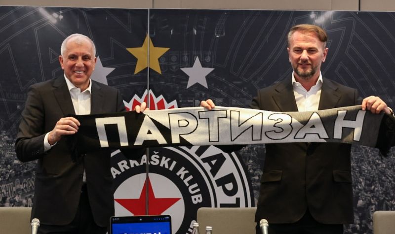 Željko Obradović još DVE GODINE u Partizanu