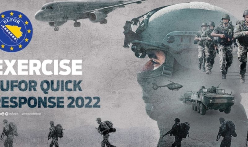 Nove aktivnosti EUFOR u okviru vežbe "Brzi odgovor 2022"