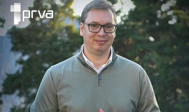 Predsednik Vučić večeras na TV Prva