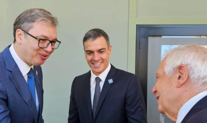 London: Vučić razgovarao sa Boreljom i Pedrom Sančezom