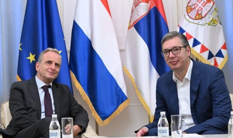 Predsednik Vučić primio u OPROŠTAJNU posetu ambasadora Holandije