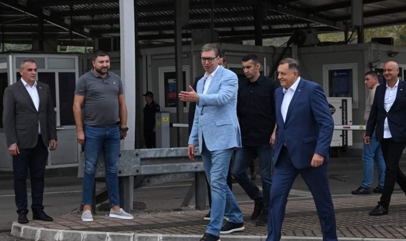 Predsednik Vučić obišao radove na PRELAZU KARAKAJ