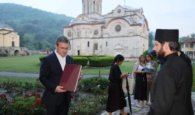 Ministar Selaković obišao manastir Ljubostinju