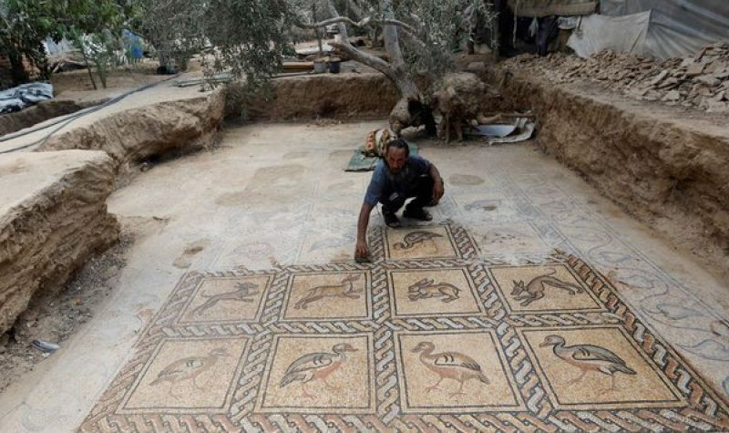 U pojasu Gaze otkriven MOZAIK iz vizantijskog doba