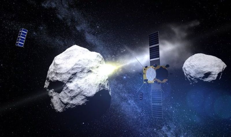 Letelica NASA uspešno izbacila ASTEROID iz njegove prirodne orbite