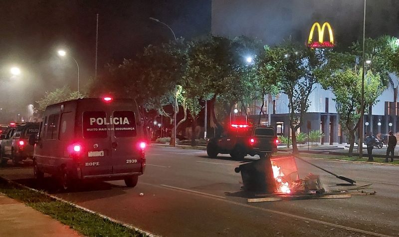 Protesti u Brazilu - Pristalice odlazećeg predsednika SUKOBILE se s policijom