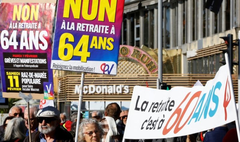 Protesti protiv REFORME PENZIJA širom Francuske