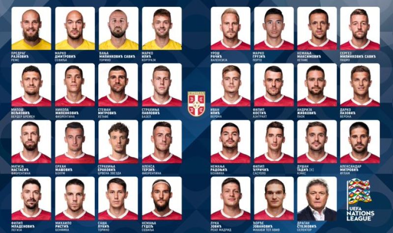 Selektor Stojković objavio KONAČAN spisak igrača za Ligu nacija
