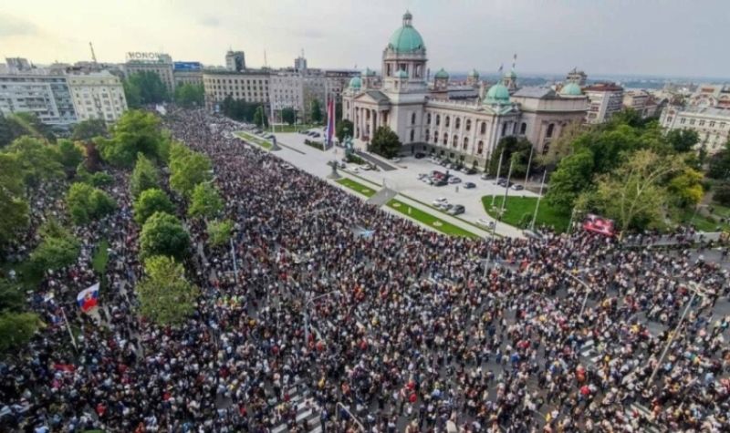VELIKI PROTEST u subotu ispred Skupštine - Opozicija pozvala građane iz cele Srbije