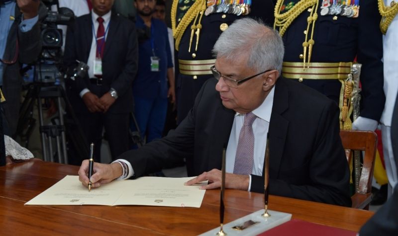 Novi predsednik Šri Lanke Ranil Vikremesinge POLOŽIO zakletvu