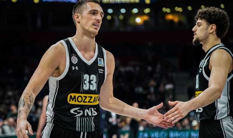Evroliga: Partizan večeras protiv Olimpije