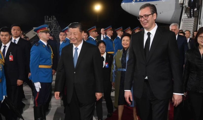 Vučić dočekao predsednika NR Kine Si Đinpinga