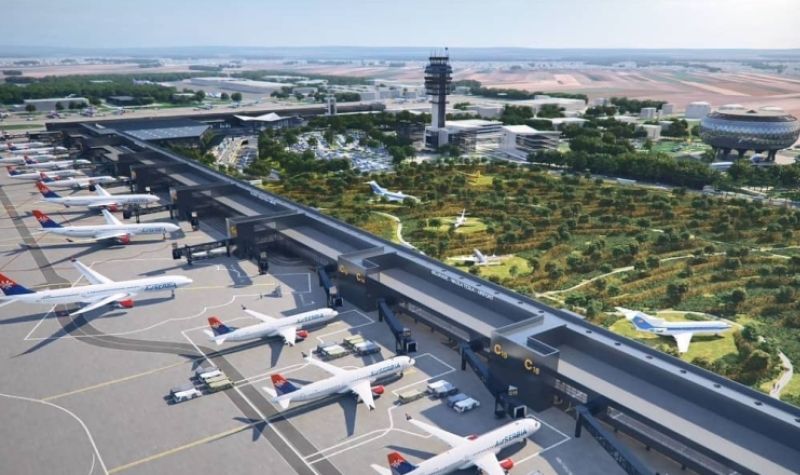 Na aerodromu NIKOLA TESLA 73% putnika više nego u 2020.godini