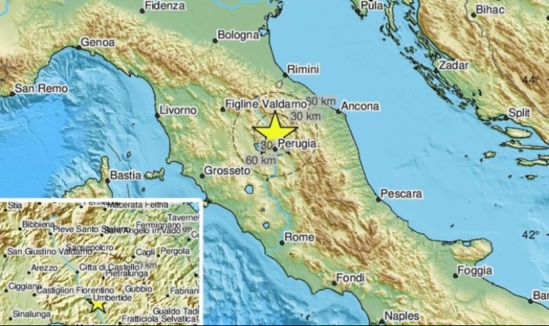 SNAŽAN zemljotres pogodio Italiju