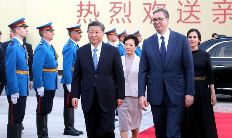 Predsednik NR Kine završio posetu Srbiji