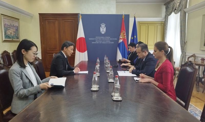 Ivica Dačić primio ambasadora Japana u oproštajnu posetu