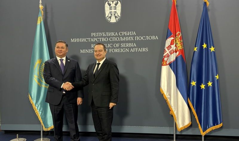 Dačić se sastao sa ministrom spoljnih poslova Republike Kazahstan