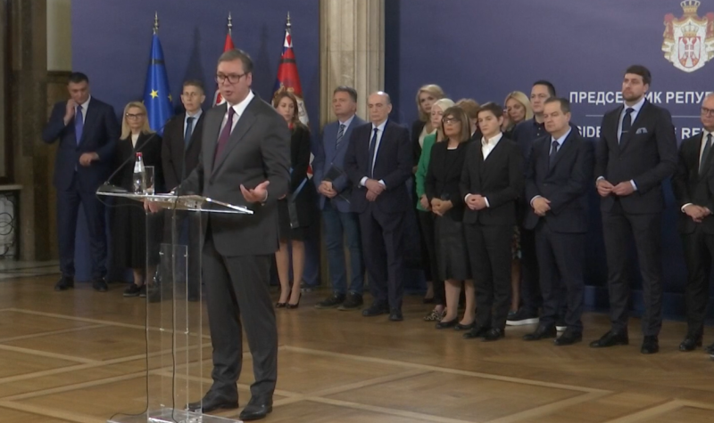 Predsednik Vučić: Ovo je NAPAD na celu zemlju, izvršićemo razoružavanje Srbije 
