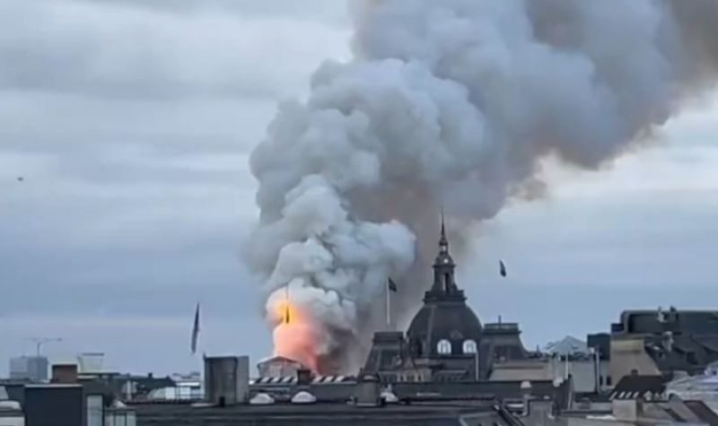 U požaru STRADAO SIMBOL Kopenhagena
