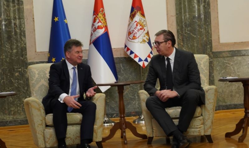Oglasio se Lajčak posle sastanka sa Vučićem