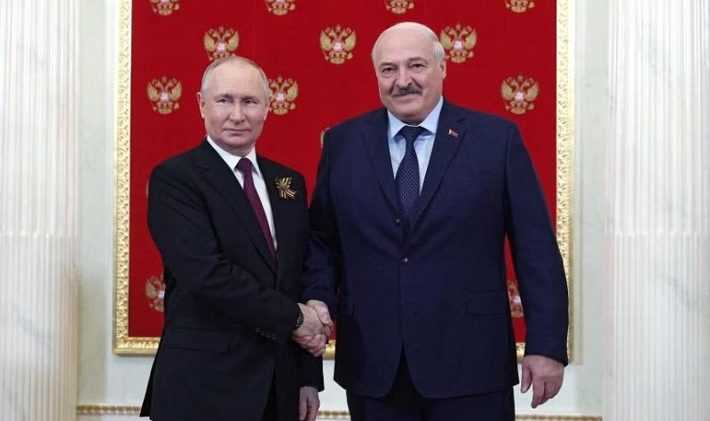 Putin i Lukašenko ZAJEDNO u Sankt Peterburgu
