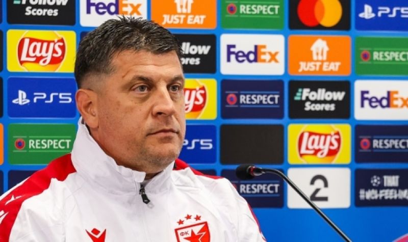 Šef stručnog štaba FK Crvena zvezda izneo očekivanja pred meč sa Bode Glimtom