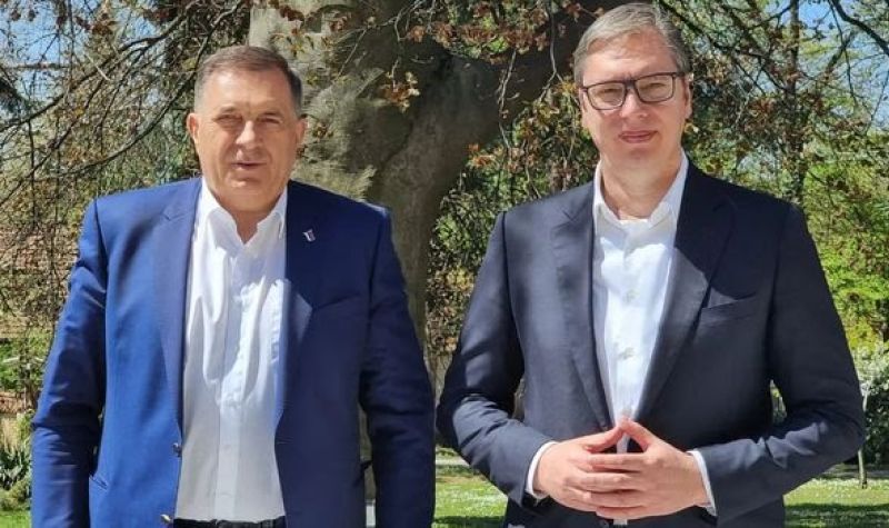 Predsednici Vučić i Dodik obilaze Bileću