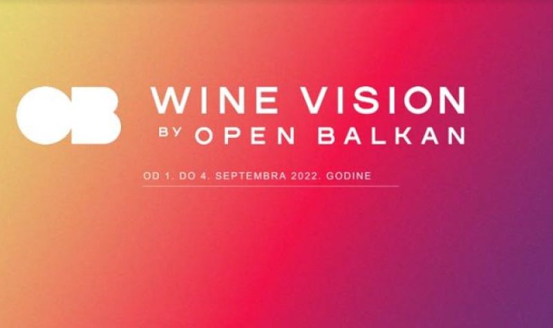 Vinska vizija Otvorenog Balkana - prvi Međunarodni sajam vina od 1. do 4. septembra