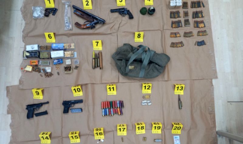 Policija u Nišu zaplenila oružje i municiju