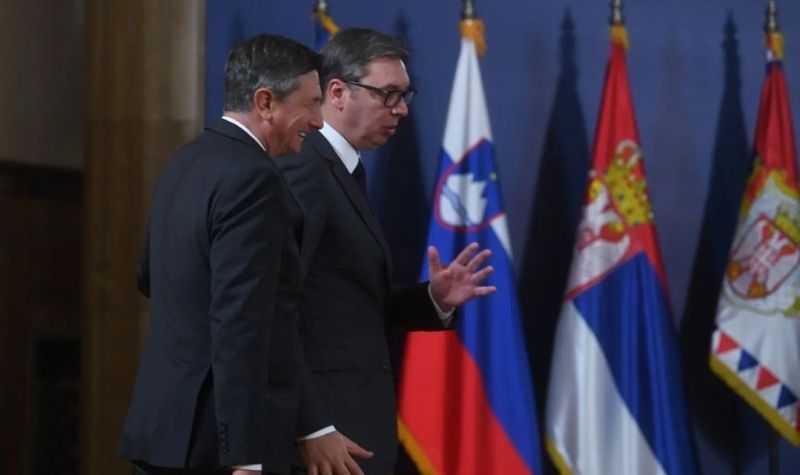 Susret predsednika Srbije i Slovenije u Beogradu