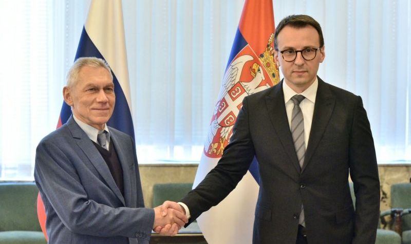 Petković se sastao sa ambasadorom Rusije Bocan Harčenkom