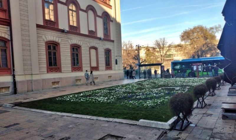 U planu UREĐENJE platoa kod Filozofskog fakulteta