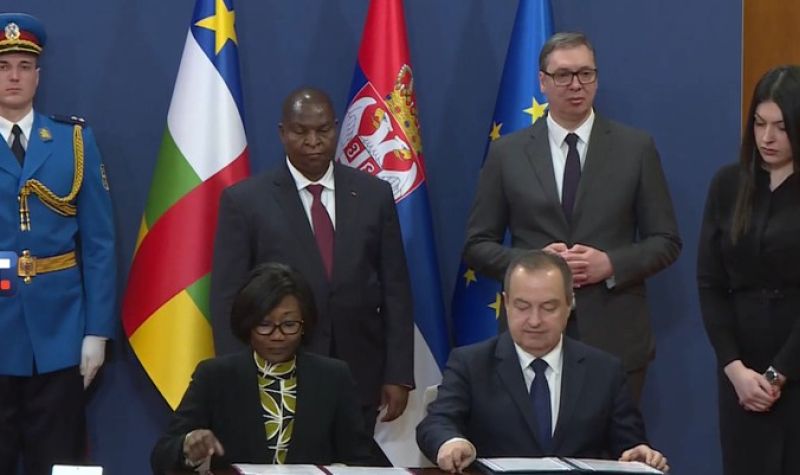 Srbija i CAR potpisale četiri sporazuma o saradnji