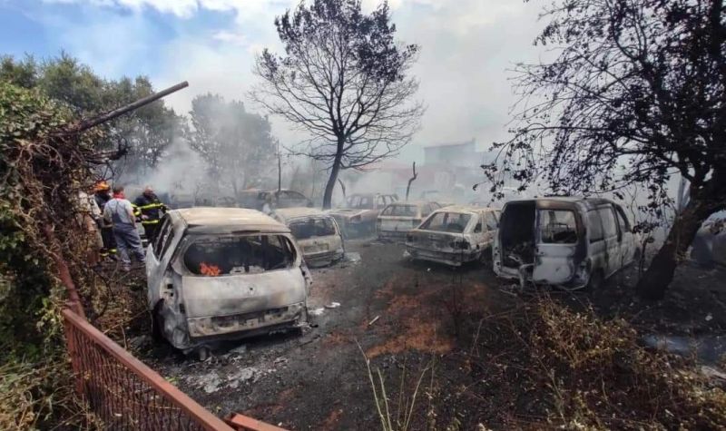 Požar u PULI - gorele kuće, automobili, delovi grada BEZ STRUJE