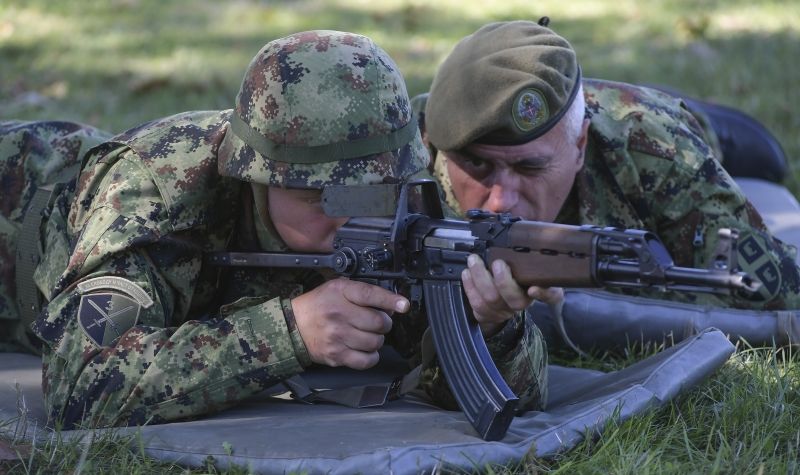 Stacionarno logorovanje vojnika na služenju vojnog roka