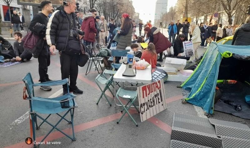 U Beogradu TRAJE BLOKADA studenata i nezadovoljnih građana